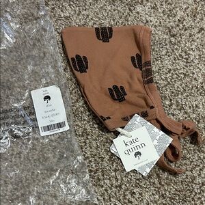 Kate Quinn Tan Cactus Print Elf Hat